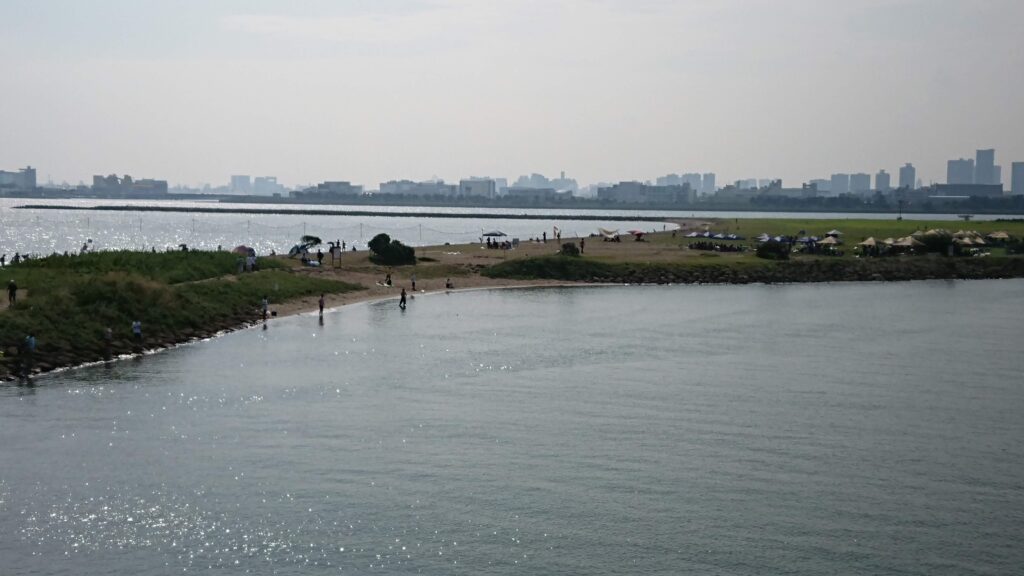 葛西海浜公園の西なぎさ釣り場