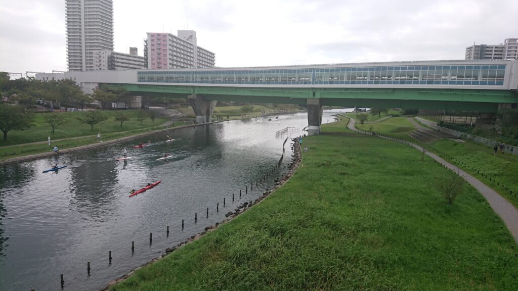 旧中川（東大島駅）周辺