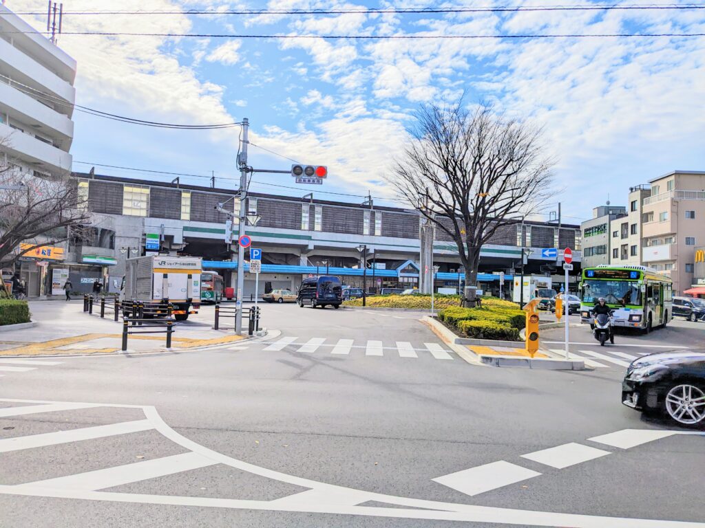 浮間舟渡駅前