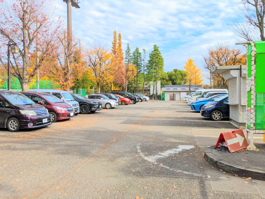 浮間公園＿駐車場