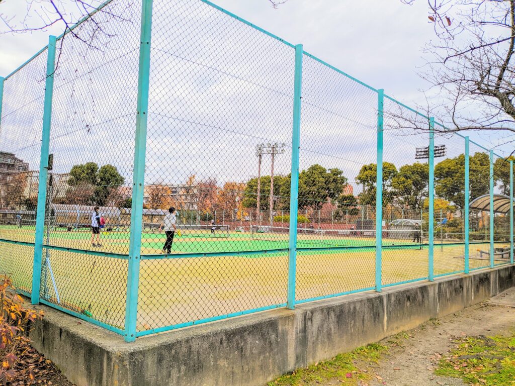 浮間公園＿テニスコート