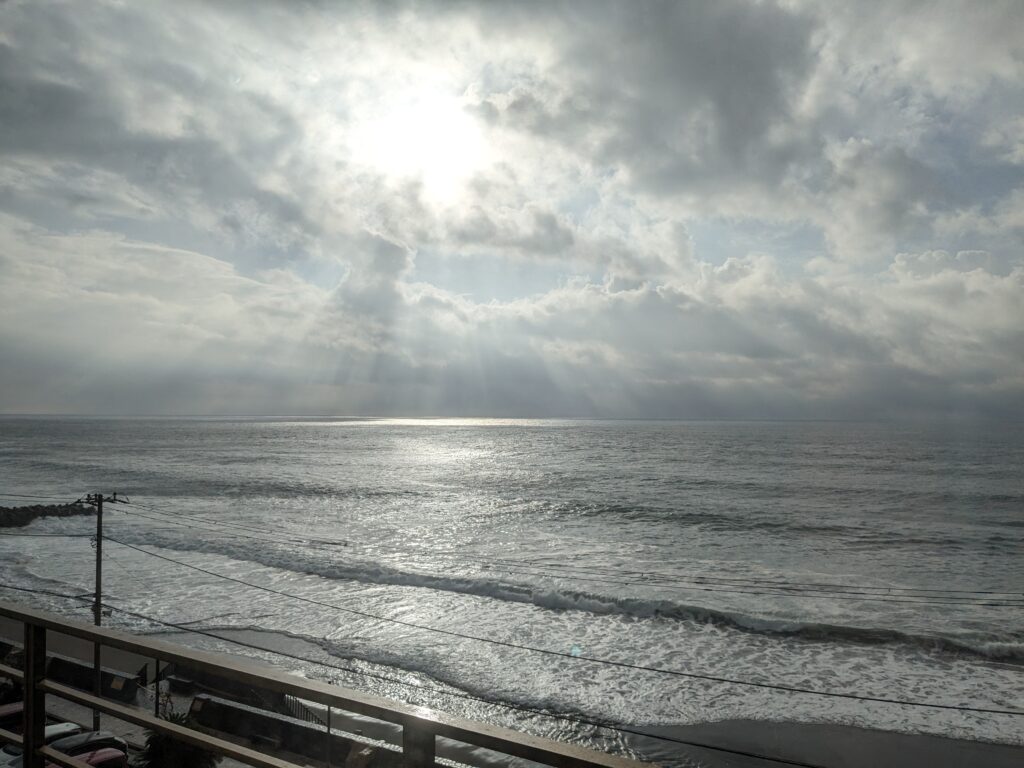 雲と海