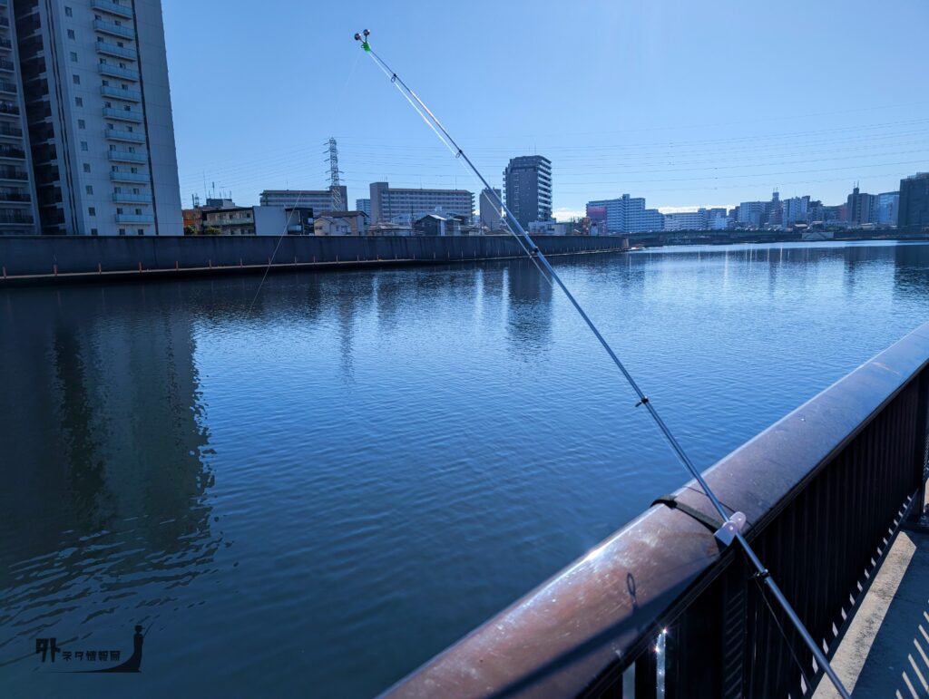 ハゼ釣り　ちょい投げ