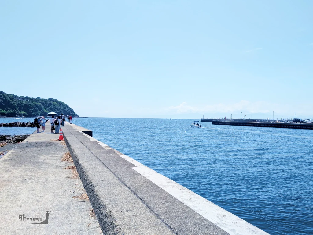 境川の江の島大橋側釣り場（河口方向）