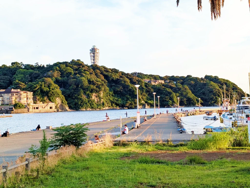 境川の片瀬漁港側