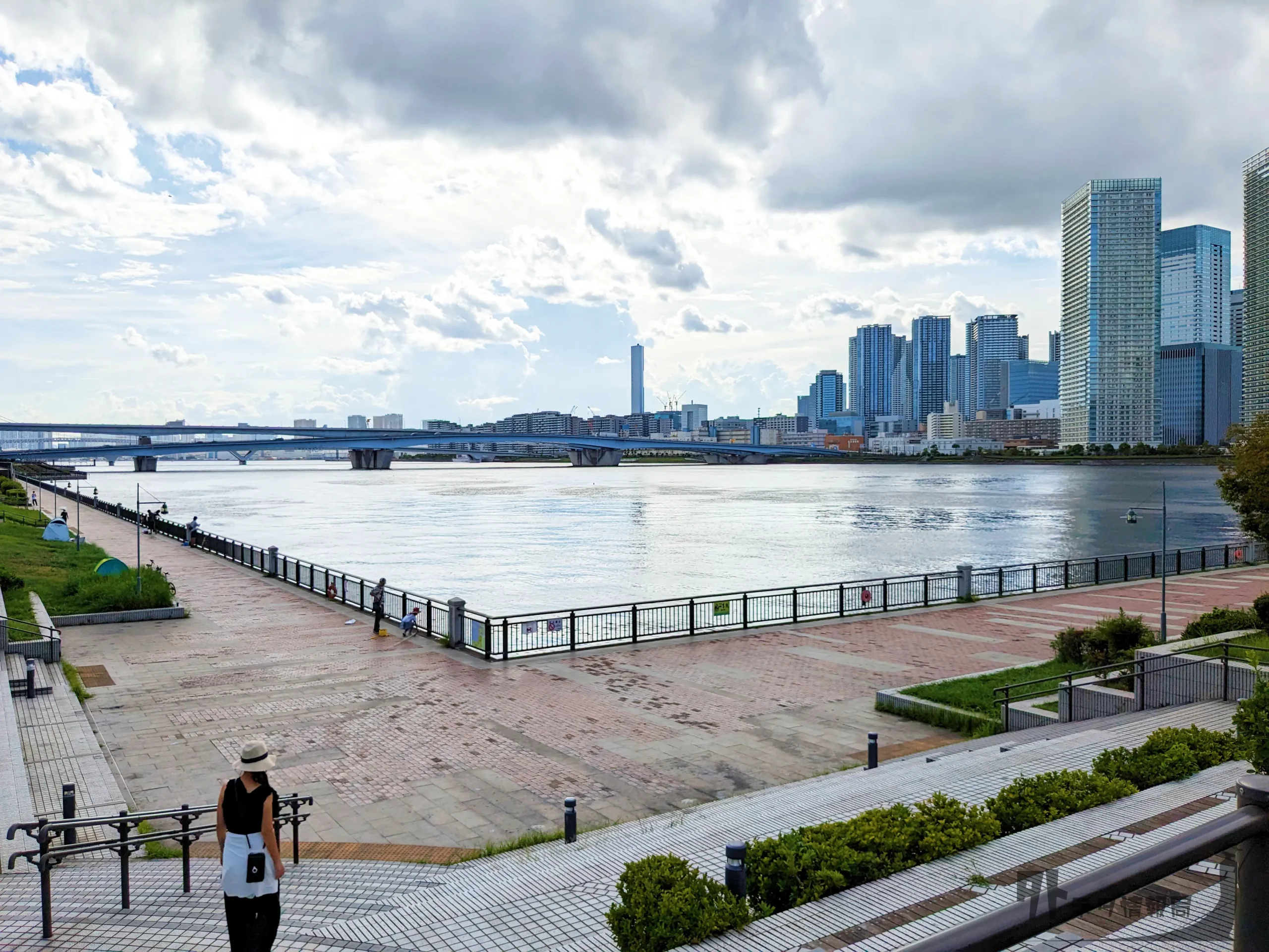 晴海橋公園　釣り場（角）