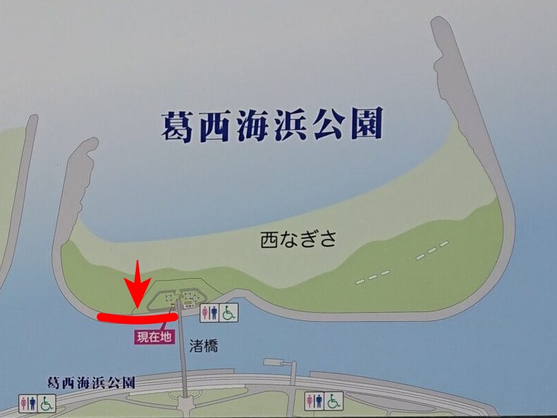 葛西臨海公園の釣りポイント写真