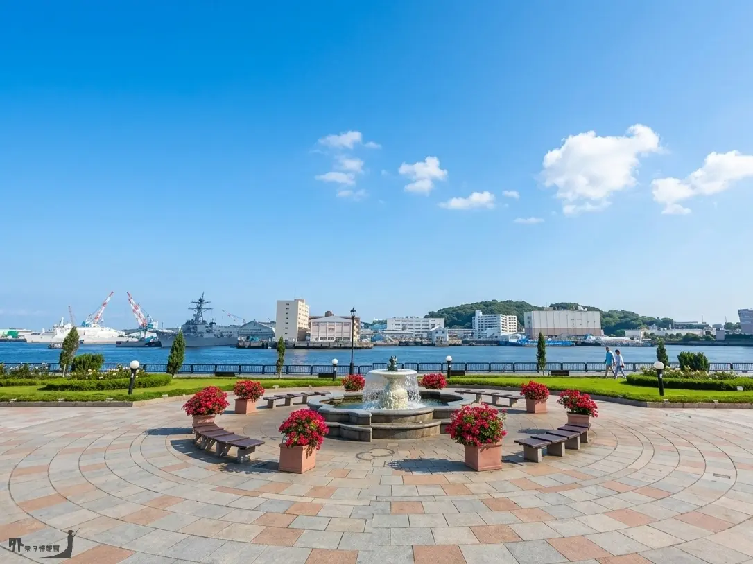 ヴェルニー公園の噴水