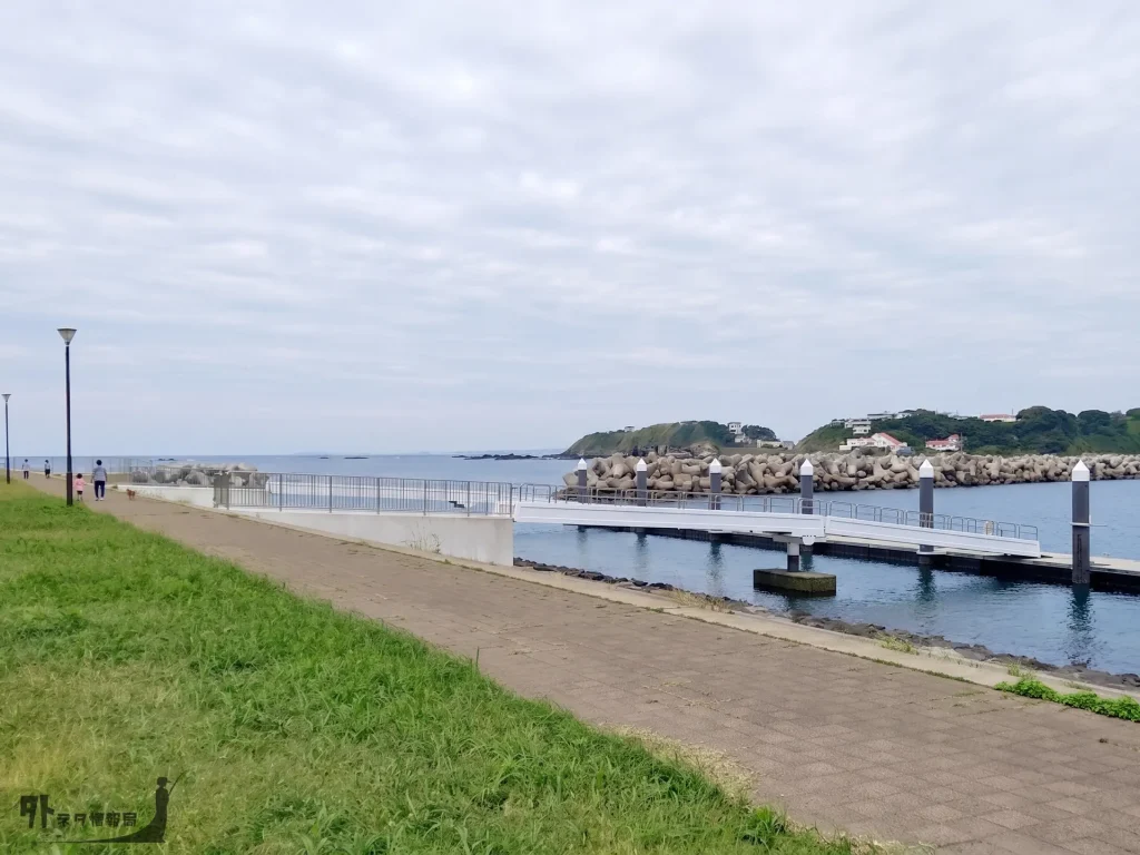 二町谷北公園の船着き場